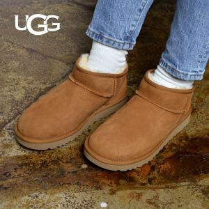 ムートンブーツ ugg アグ ショート丈 クラシック ウルトラ ミニ CLASSIC ULTRA MINI ショートブーツ レディース 冬用 冬 ムートン ブーツ おしゃれ 送料無料｜hauhau