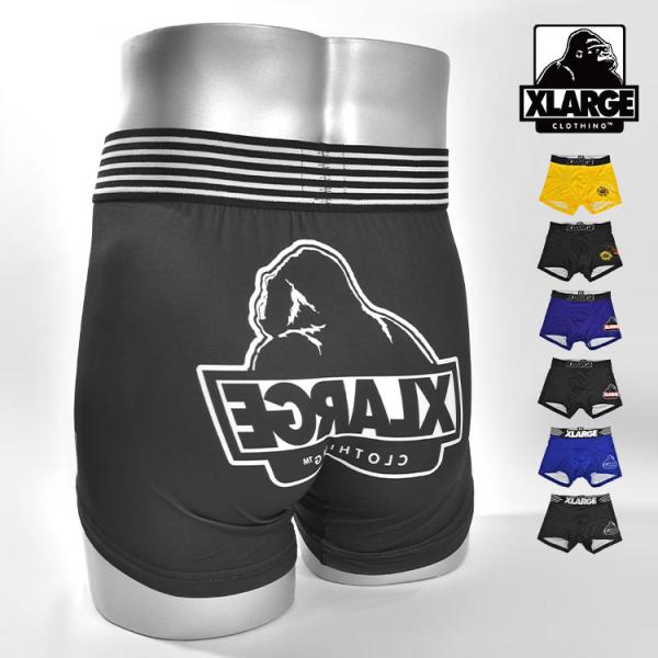 ボクサーパンツ メンズ XLARGE エクストララージ ローライズ ブランド 下着 派手 ストレッチ...