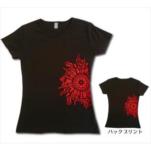 フラダンス用半袖Ｔシャツ ラー・リノ ハワイアン