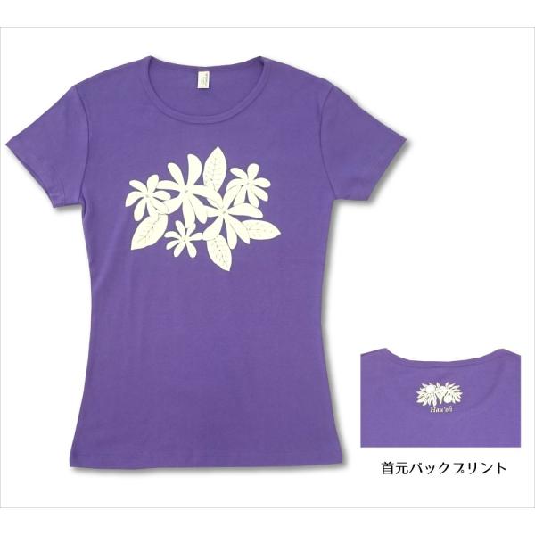 フラダンス用半袖Ｔシャツ ティアレ ハワイアン