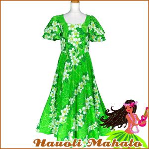 フラ ドレス フラダンス ハワイアンドレス ムームー 結婚式 海外挙式