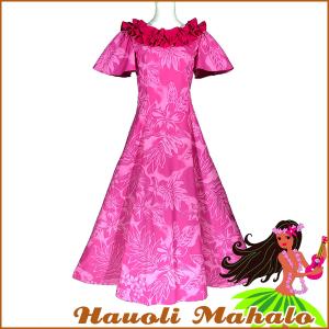 フラ ドレス フラダンス ハワイアンドレス ムームー 結婚式 海外挙式