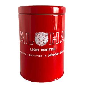 ライオンコーヒー キャニスター キャニスター ライオンコーヒー コーヒー缶 LION COFFEE コラボ商品
