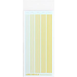 サンコーマーク工業 レプトジーダ プラモデル用 水転写 ライン デカール 黄