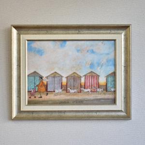 11-36】油絵 清水晶一 作 仁右衛門島【菊地質店】 : 菊地質店 - 通販