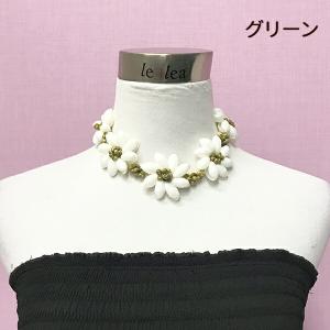 フラダンス フラ チョーカー ネックレス アク...の詳細画像3