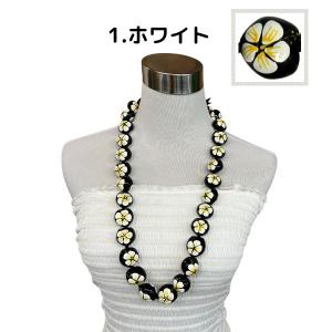 ククイレイハイビスカス柄 ククイナッツ フラダ...の詳細画像1