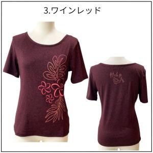 フラ フラダンス ハワイアン半袖Tシャツ スト...の詳細画像3