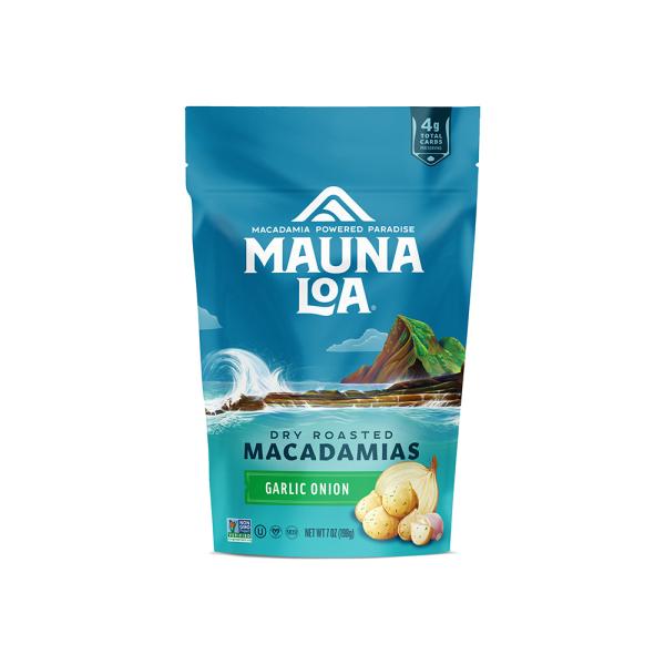 マウナロア ガーリックオニオン マカダミアナッツ198g|ハワイアンホースト