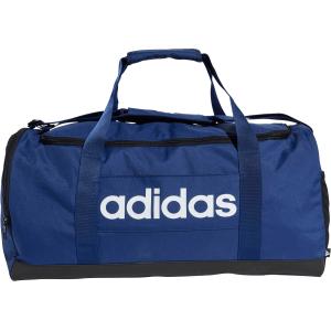 アディダス adidas リニア ダッフル ミディアム ボストンバッグ かばん ジップポケット スリップインポケット シューズ用コンパートメント 旅行 移動