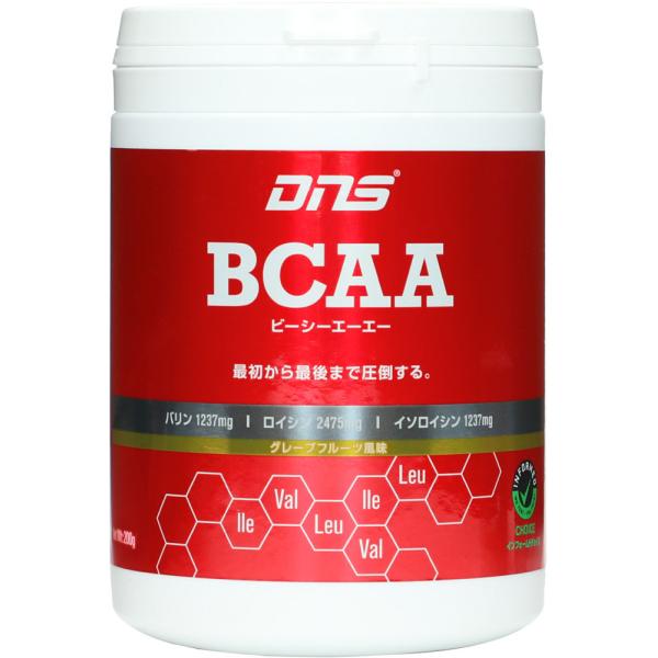 ディーエヌエス DNS BCAA グレープフルーツ風味 200g  30回分  サプリメント アミノ...