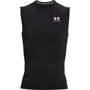 アンダーアーマー UNDER ARMOUR UA ヒートギアアーマー コンプレッション スリーブレス シャツ メンズ アンダーウェア トップス ノースリーブ 吸汗速