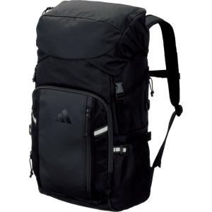 アディダス adidas ボール用デイパック 32L ブラック 黒 リュック リュックサック 通学 部活 サッカー バレーボール 中学生 高校生 大学生 通勤 体育館 ADP45