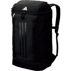 アディダス adidas ボール用デイパック 40L ブラック 黒 リュック リュックサック 通学 部活 サッカー バレーボール 中学生 高校生 大学生 通勤 体育館 フット