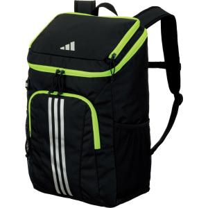 アディダス adidas ボール用デイパック 27L ブラック ルーシドレモン イエロー 黄色 黒色 リュック リュックサック 通学 部活 サッカー バレー 中学生 高校生