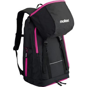 モルテン molten バックパック ミニバスケットボール用 34L 黒 ピンク ブラック リュック ミニバスケットボール ミニバス専用 5号球収納 シューズ収納