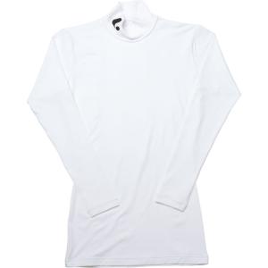 ルーセント LUCENT Uni 長袖インナーTシャツ ハイネック 白色 ホワイト 吸汗速乾 アンダーウェア アンダーシャツ トップス ウェア メンズ レディース