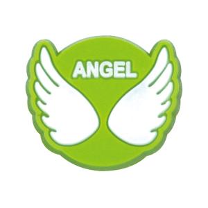 トアルソン Toalson エンゼルフィルム振動止め グリーン ラケット ガット 衝撃吸収 プレーヤー ボールスピード 練習 試合 大会 部活 クラブ ストリング トレー