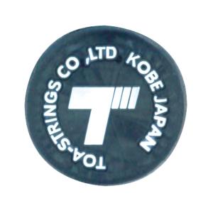 トアルソン Toalson トアルソンロゴ振動止め ブラック ラケット ガット 衝撃吸収 プレーヤー ボールスピード 練習 試合 大会 部活 クラブ ストリング トレーニ