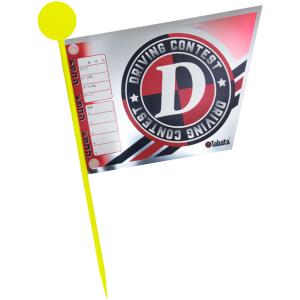タバタゴルフ Tabata GOLF コンペ用フラッグ ドラコン用旗×1本 ティーグラウンド 会社 試合 用品 道具 幹事 ショット 必需品 目印 マーク フェアウェ