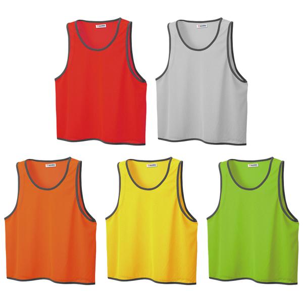 ウンドウ wundou キッズ・ジュニア ベーシックビブス JS・JL ボーイズ ガールズ 部活 学...