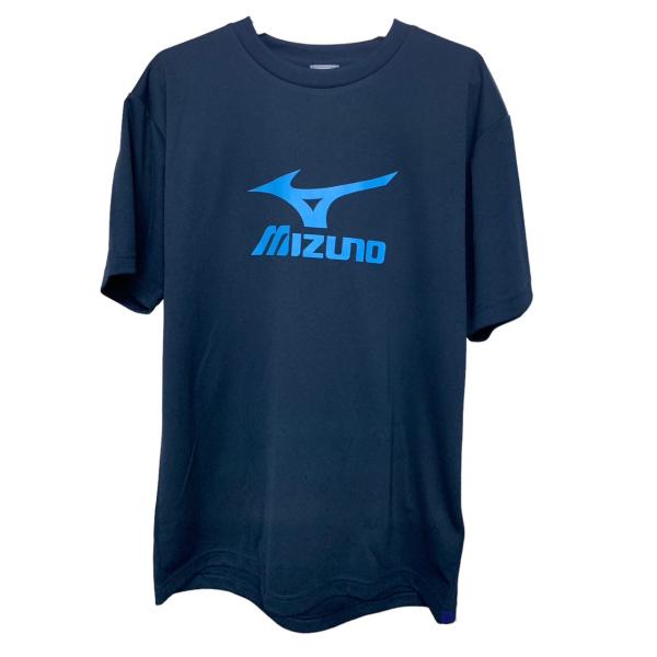 ミズノ(MIZUNO) 半袖 ドライTシャツ 32JAE70214 ネイビー【背面メッセージ】【自分...