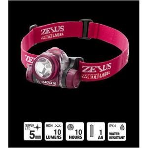 冨士灯器 LEDライト ZEXUS ゼクサス ZW‐R100 レッド [定形外送料120円]｜haya