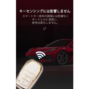 トヨタ スマートキーケース TPU キーカバー...の詳細画像3