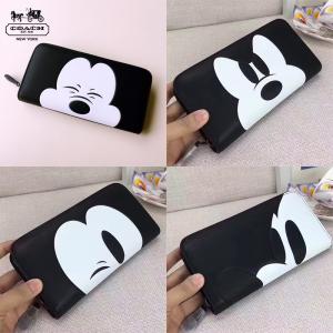 21年ファッション福袋 正規品 新品 Coachコーチ ディズニー コラボ ミッキーマウス長財布 コーチ