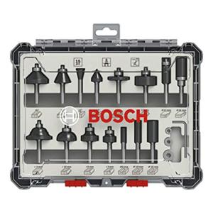 ボッシュ(BOSCH) ルーター・トリマービットセット(15種・15本入