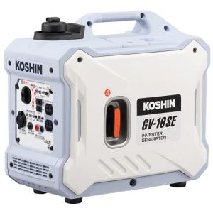 工進 インバーター 発電機 GV-16SE 1.6kVA AC-100V 50Hz/60Hz 切替 シガーソケット USB 静音 レジャー 防災非常用｜横浜上永谷 有限会社早川金物