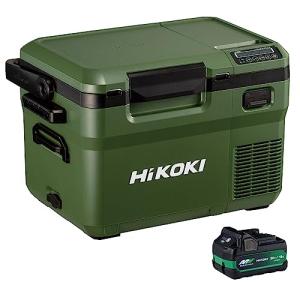 HIKOKI（ハイコーキ）14.4/18V コードレス 冷温庫 UL18DD 10.5L フォレストグリーン UL18DD(XMGZ) バッテリ1個付き