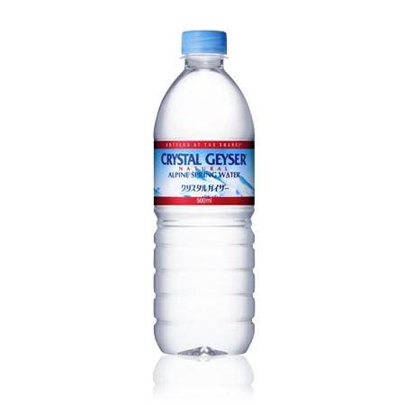 クリスタルガイザー　日本　正規品 CRYSTAL GEYSER　500ml　24本入り　ミネラルウォ...