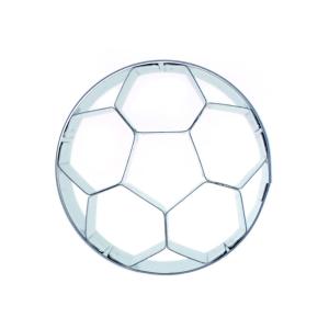 クッキー型（サッカーボール型、フットサル・4.5×4.5cm）