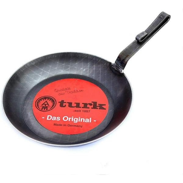 [turk/ターク]鉄製フライパン(ベントハンドルタイプ)28cmロースト用深型タイプ/ 正規品[ド...