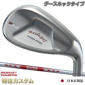 マスダゴルフ スタジオウェッジ M425 ニッケルクロムメッキ仕上げ N.S.PRO MODUS T...