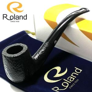 ローランド（Roland） パイプポーチ レザー 1本用 ブラック 牛革 喫煙 