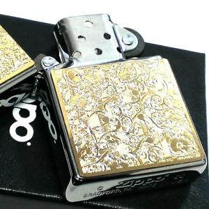 ZIPPO ライター アラベスク ゴールド 細...の詳細画像2