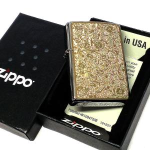 ZIPPO ライター アラベスク ゴールド 細...の詳細画像4