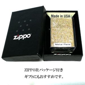 ZIPPO ライター アラベスク ゴールド 細...の詳細画像5
