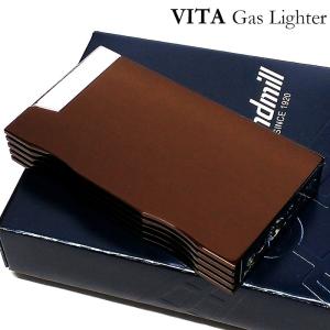 ガスライター VITA ブラウン ターボ WINDMIL ジェット式 絶版品 ウインドミル ヴィータ かっこいい 廃盤 バーナー ギフト｜hayamipro