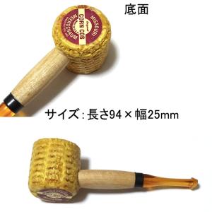 コーンパイプ ミニ 喫煙具 ブラック クリアイ...の詳細画像2