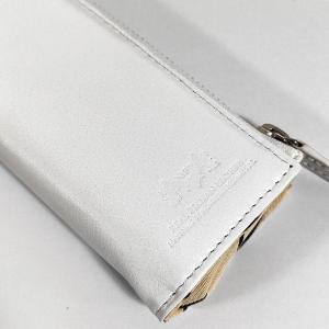 特価品 ペンケース 牛革 ホワイト MONFR...の詳細画像3
