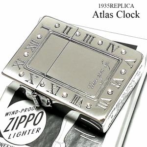 レプリカ ZIPPO ライター ジッポ 1935 復刻レプリカ シルバーサテン