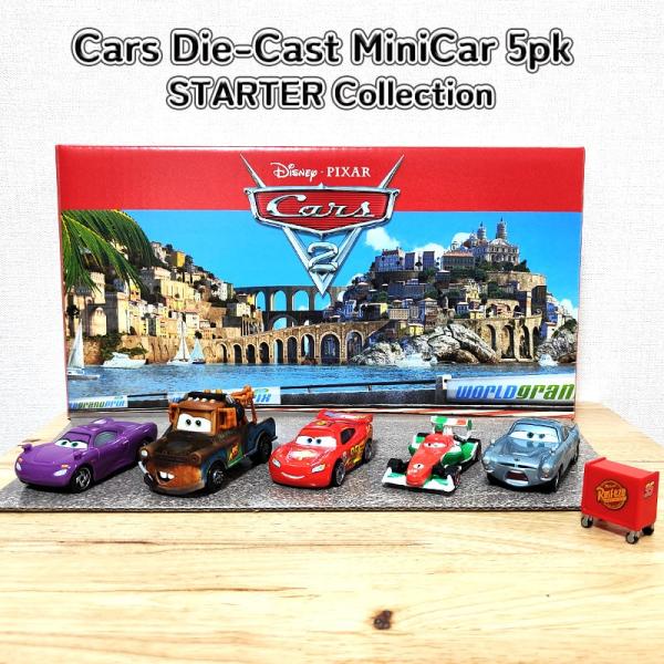 ミニカー カーズ スターターコレクション フィギュア 5個セット 車 正規ライセンス品 メタルダイキ...