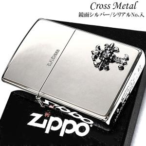 ZIPPO（ジッポー） ライター 限定 クロスメタル シリアルNo入り ジッポ
