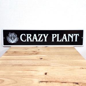 ブリキ看板 ガーデンサイン CRAZY PLA...の詳細画像2