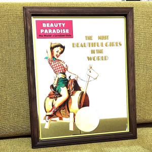 ジャックダニエル パブミラー インテリア ウォールミラー 鏡 JACK