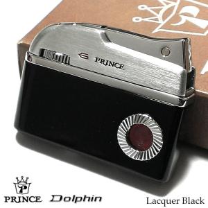 ガスライター PRINCE ドルフィン ラッカーマーブル Dolphin かっこいい 