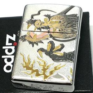 ZIPPO（ジッポー） ジッポ 和柄 桜富士 ライター シルバー 富士山 桜
